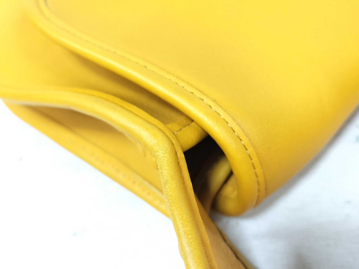 COACH Ergo Leather Yellow Shoulder Bag 9034 Shoulder Bag