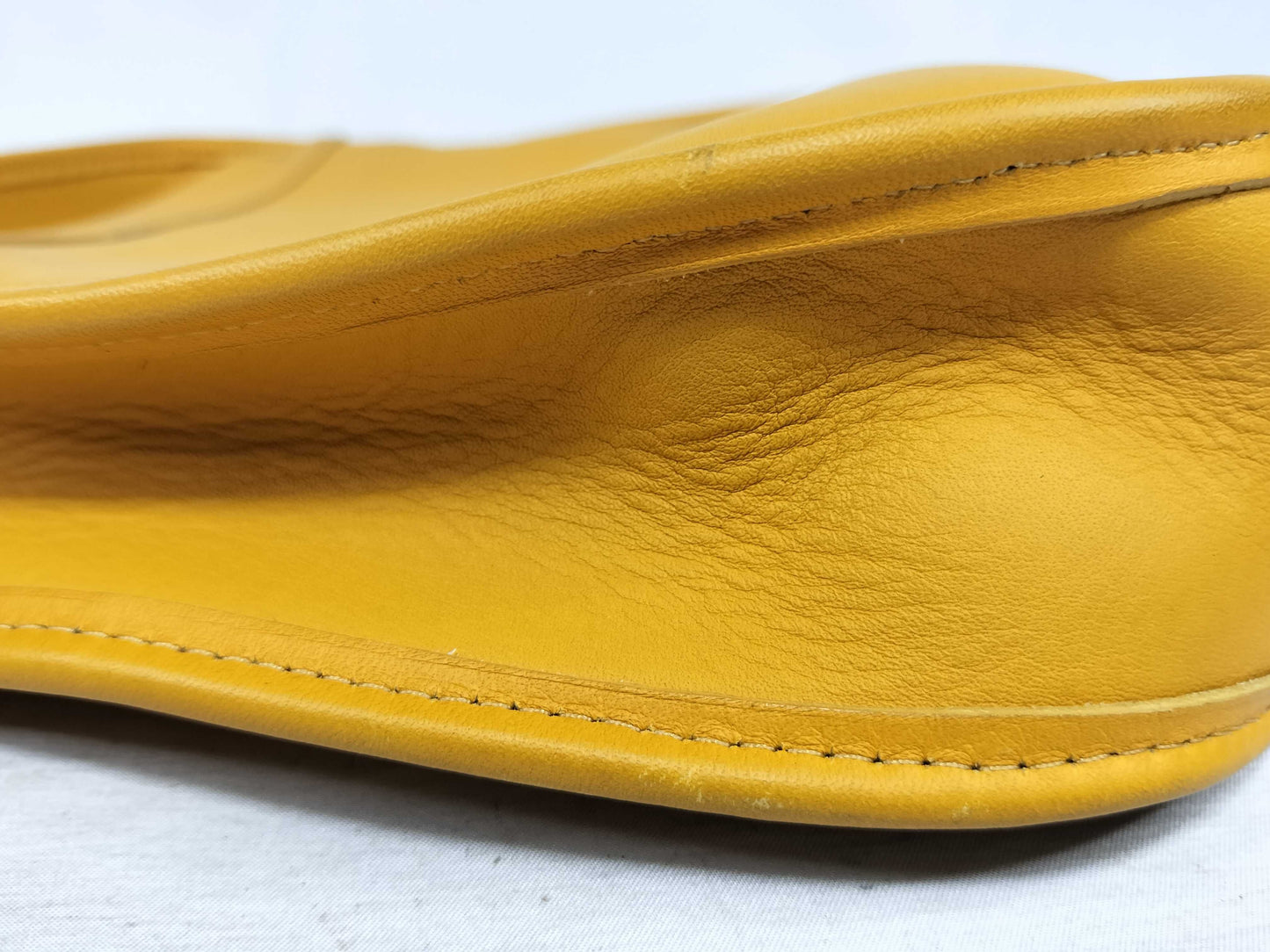 COACH Ergo Leather Yellow Shoulder Bag 9034 Shoulder Bag
