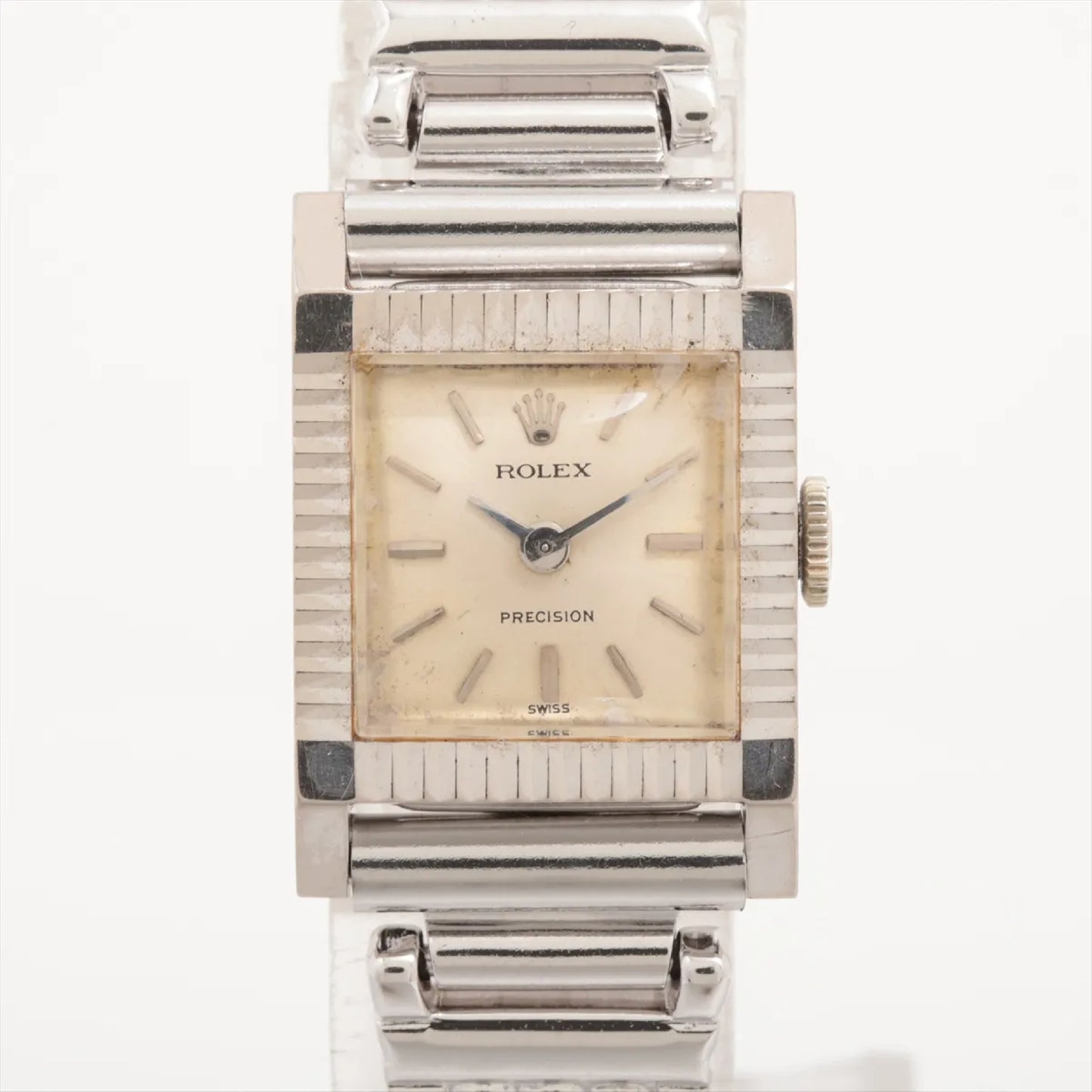ROLEX Precision 1653424 Hand-wound 18K Gold Men's Watch
