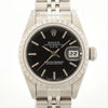 ROLEX Oyster Perpetual Date 69240 U6*6665 Black Dial Men's Watch