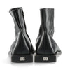 BALENCIAGA Leather Short Boots Size 36 616349 BB Logo Other Shoes
