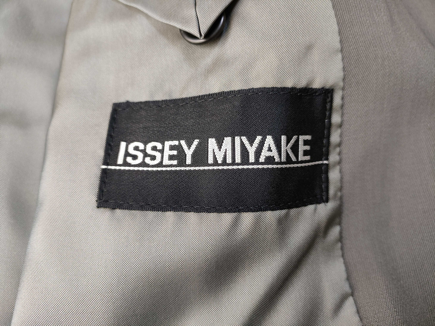 ISSEY MIYAKE ISSEY MIYAKE Archive Wool Double Collarless Jacket