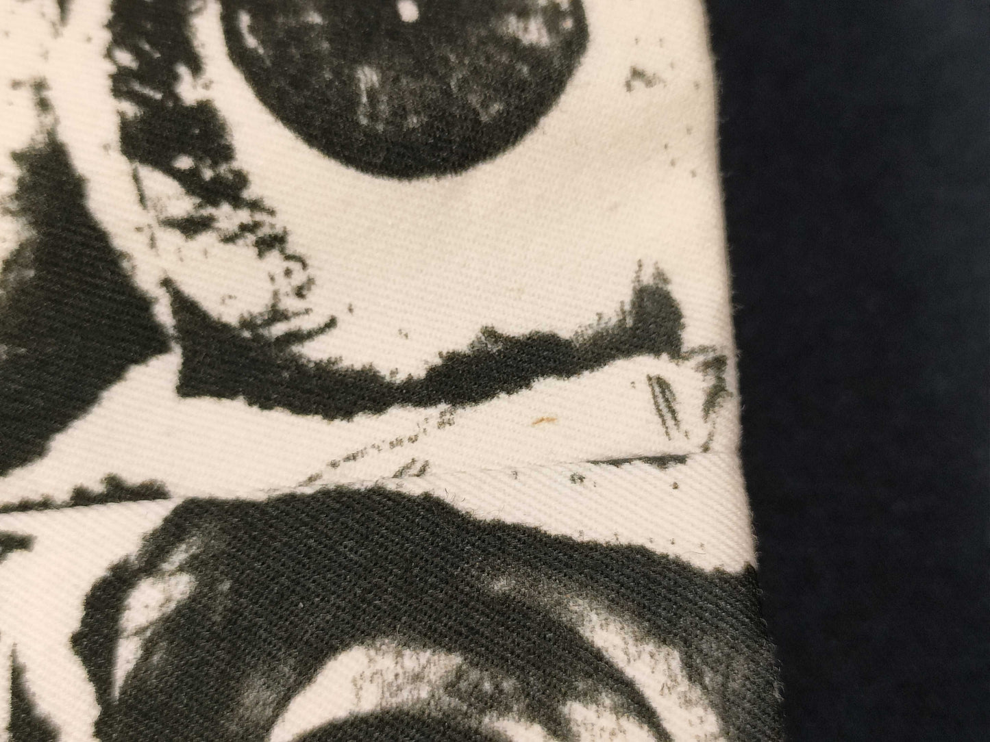 Supreme COMME GARCONS SHIRTS 17SS Eye Pattern Jacket, Size L, Unused, Stored