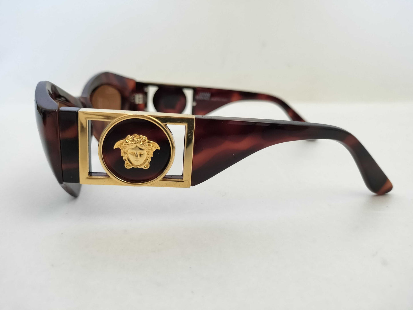 VERSACE 421/B C.900 Medusa Sunglasses, Tortoiseshell