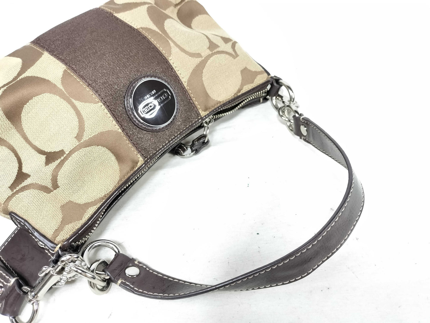 COACH Signature Coach Signature Shoulder Bag Handbag