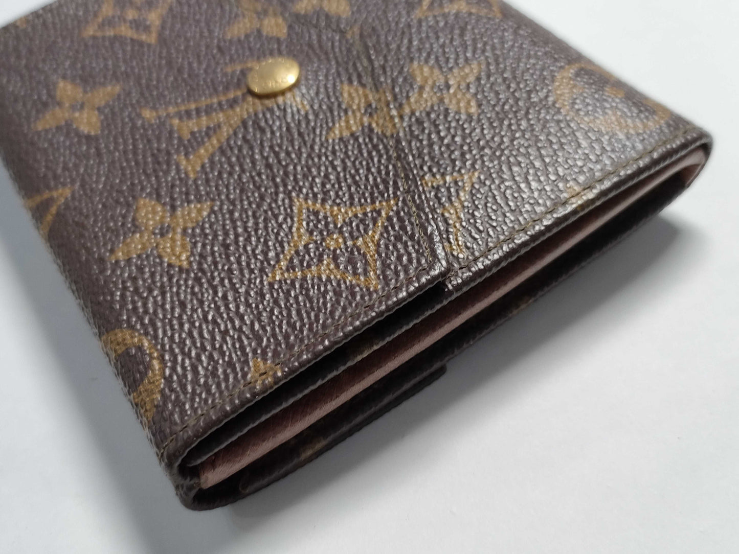 LOUIS VUITTON Monogram Louis Vuitton Porte Monnaie Carte Credit Wallet