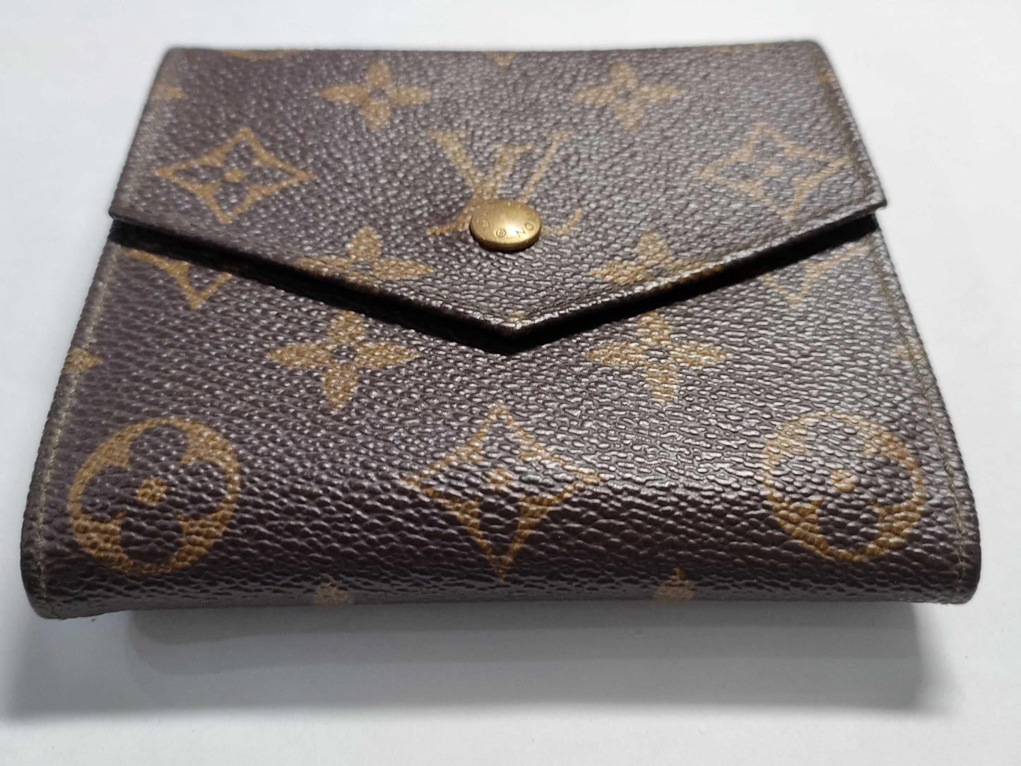 LOUIS VUITTON Monogram Louis Vuitton Porte Monnaie Carte Credit Wallet