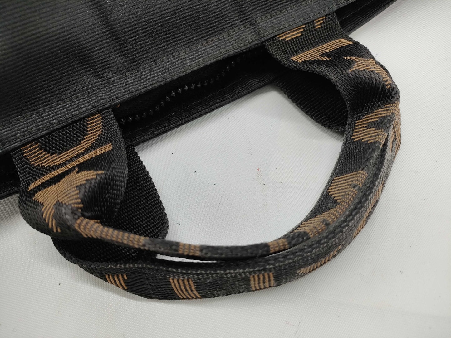 FENDI Zucca pattern Fendi handbag nylon tote bag