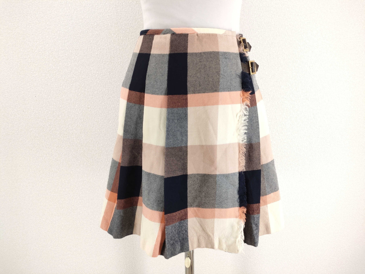 BURBERRY Checkered Skirt