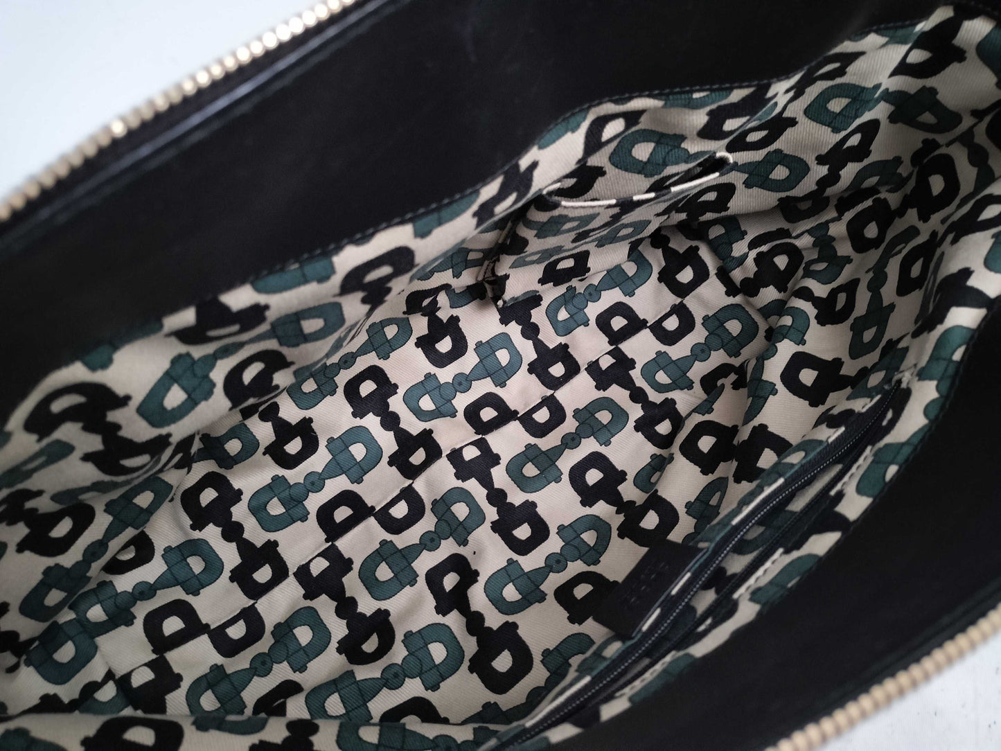 GUCCI Guccissima Leather Abby GG Pattern Handbag Tote Bag 189831