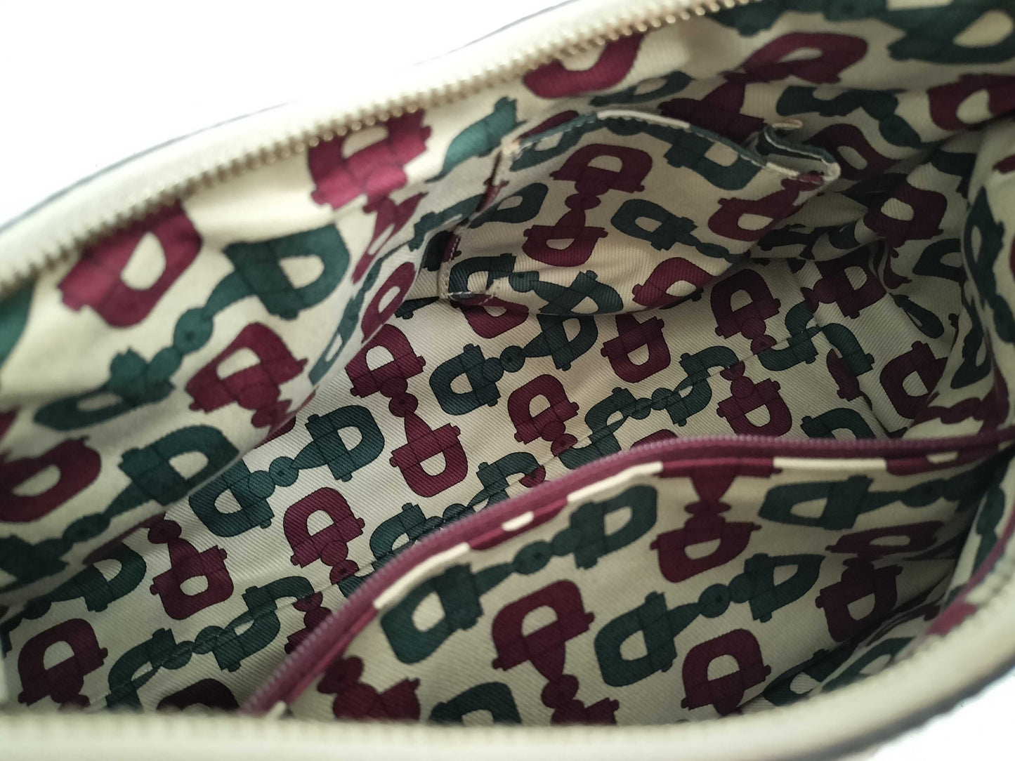 GUCCI Guccissima Leather Abby GG Pattern Handbag 190525