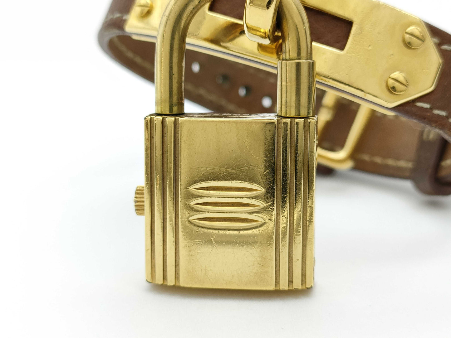 HERMES Kelly Watch 595643 Quartz Women's Watch with W Stamp