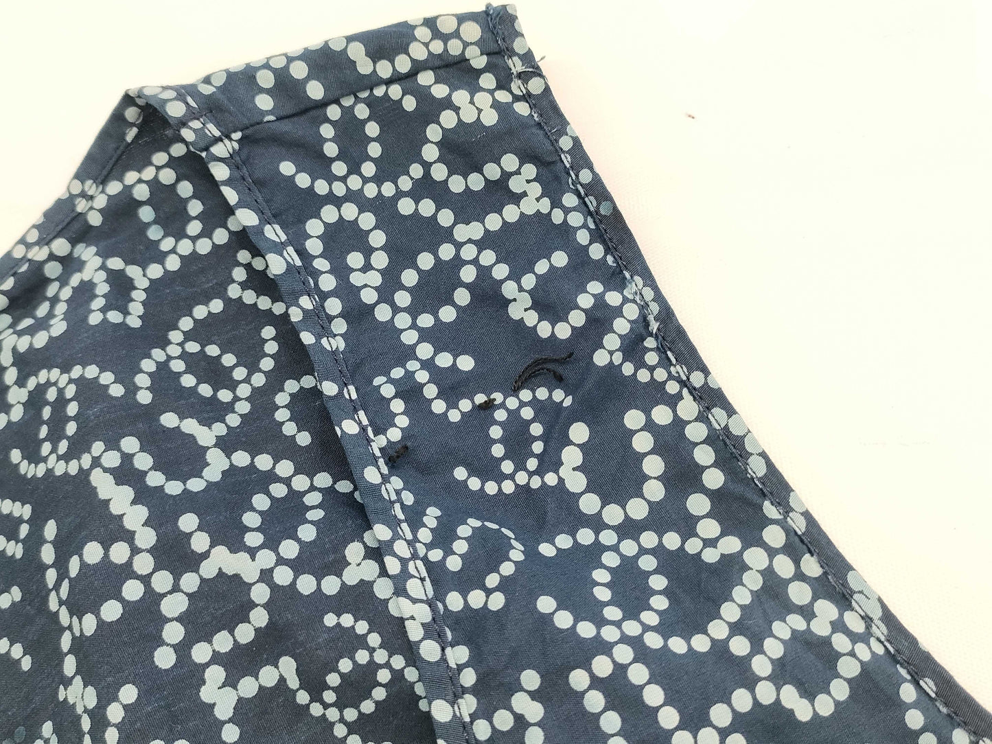 CHANEL CHANEL Sleeveless Shirt Tops P28271V18283 06P #38 Coco Mark All-Over Print Navy Tops
