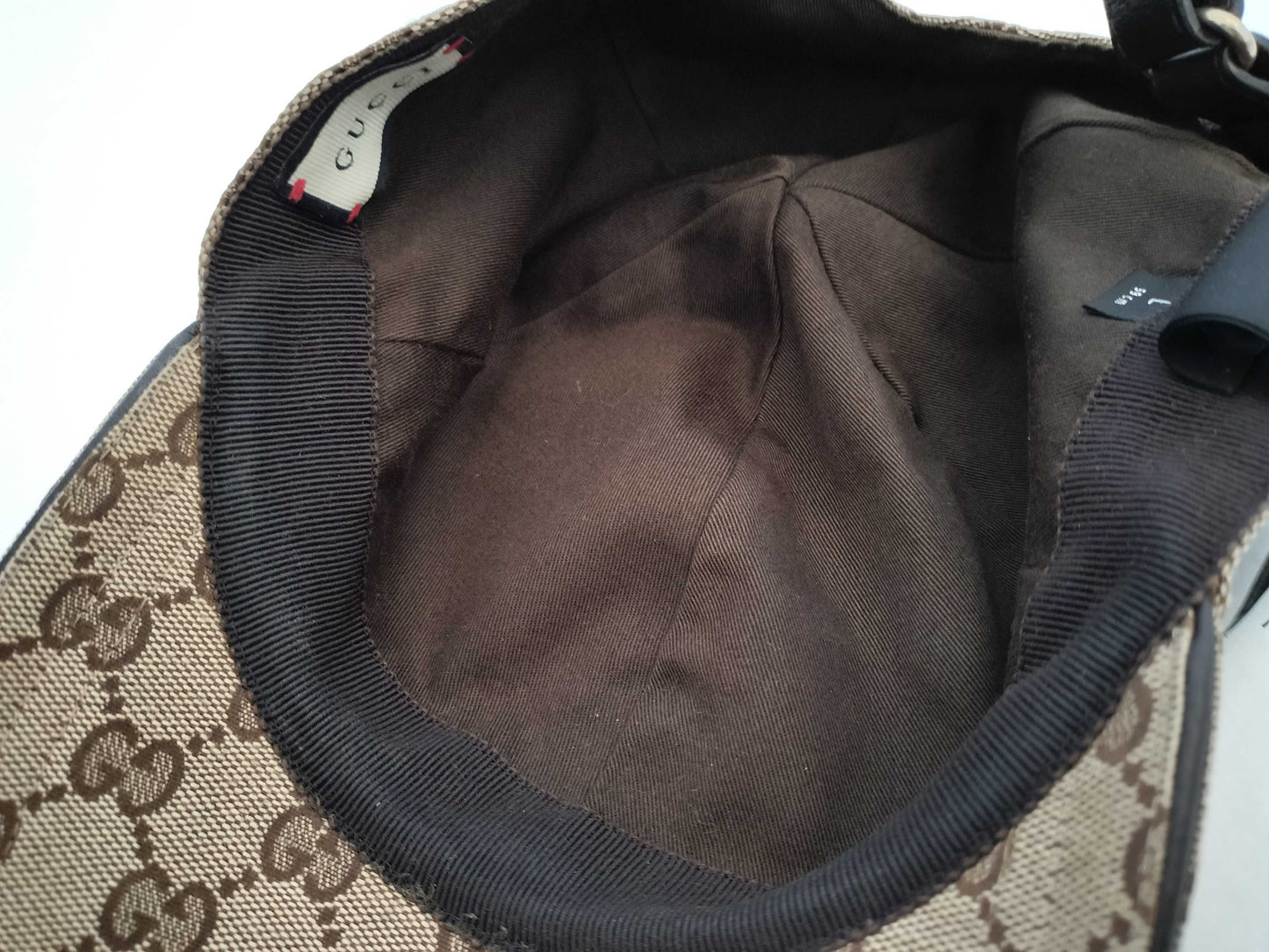 GUCCI GG Canvas Baseball Cap, Beige, #XL, Other Accessories