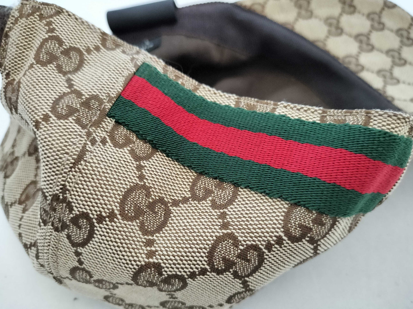 GUCCI GG Canvas Baseball Cap, Beige, #XL, Other Accessories