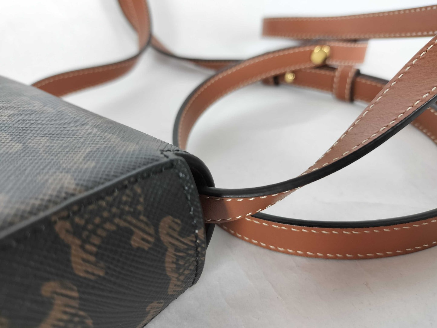 CELINE Triomphe Mini Claude Shoulder Bag
