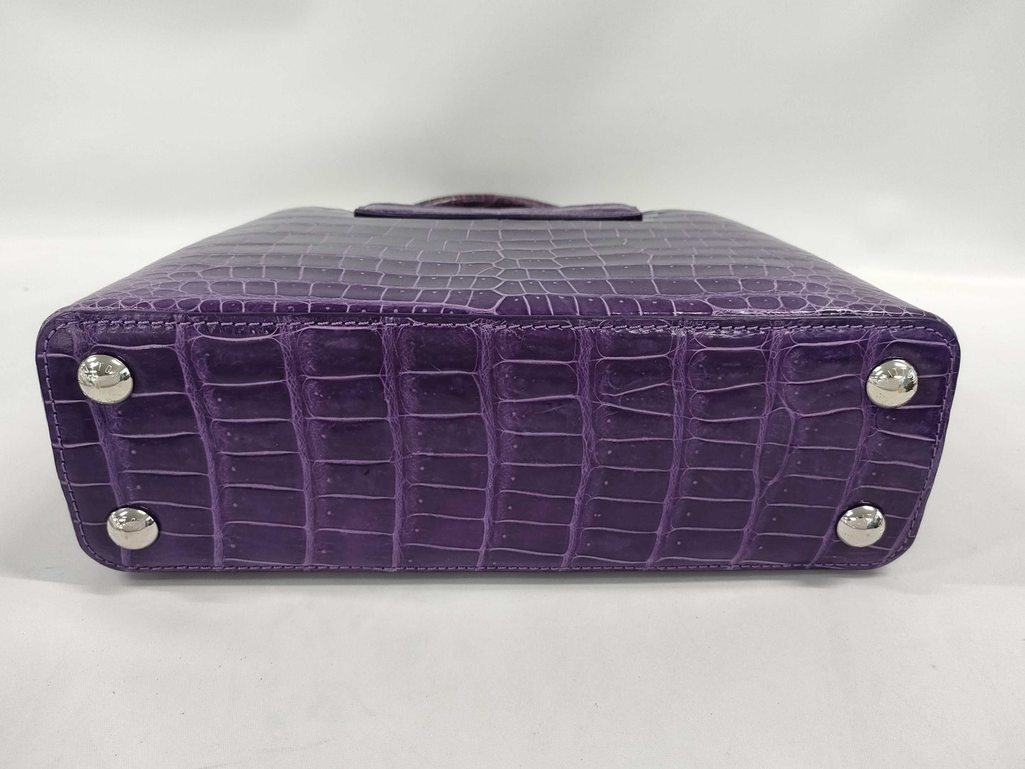 LOUIS VUITTON LV Capucines BB Crocodile AS0186 Handbag