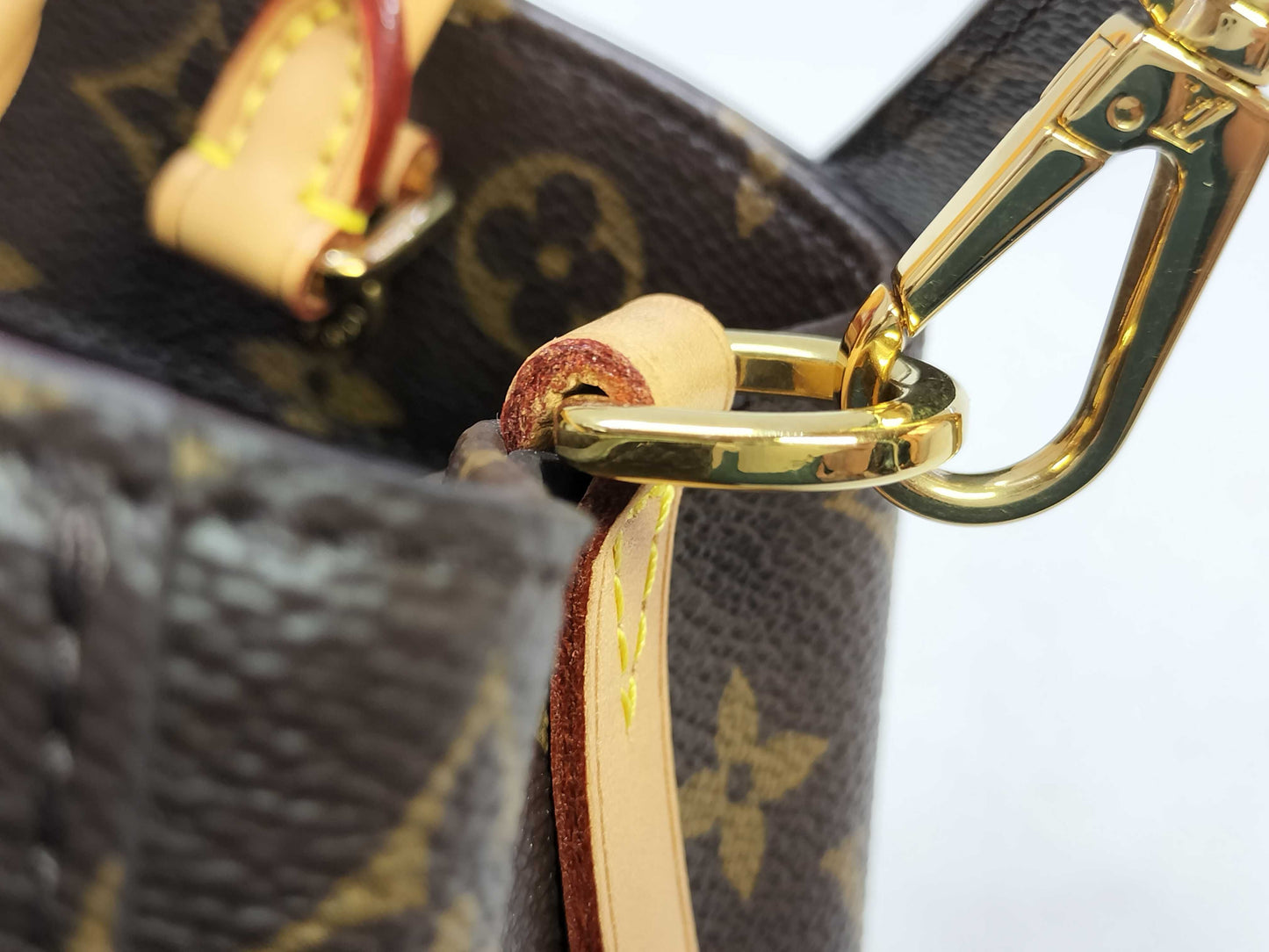LOUIS VUITTON Monogram LV Montaigne BB M41055 RFID Enabled Handbag