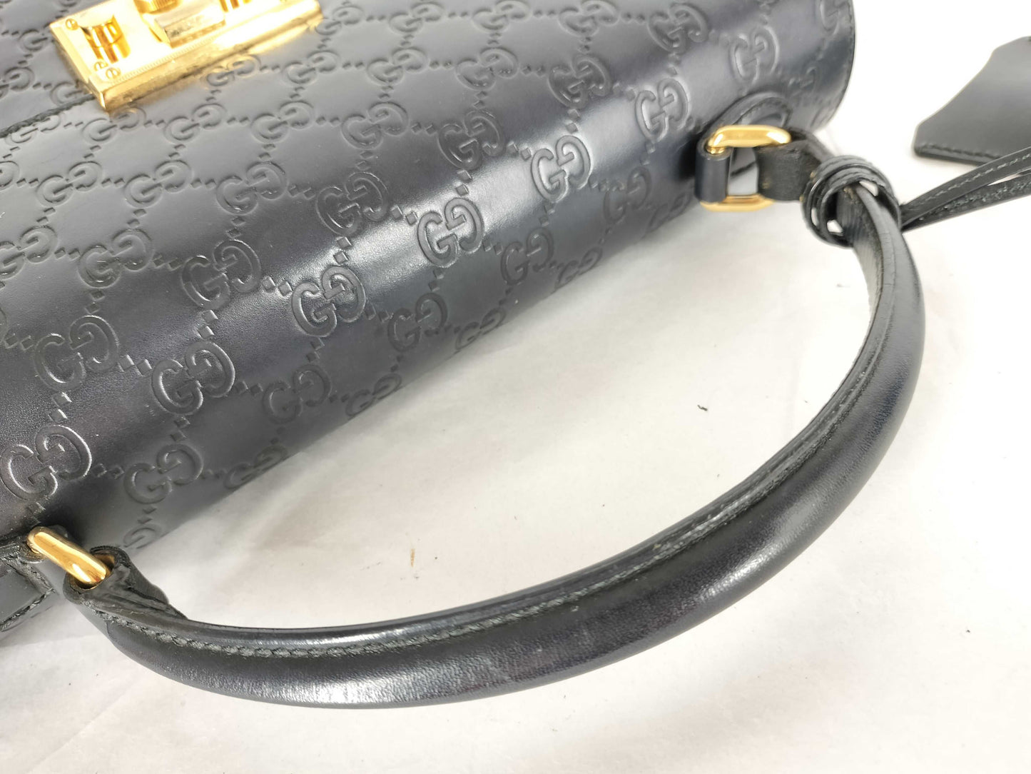 GUCCI Guccissima Ladylock 2-Way Handbag