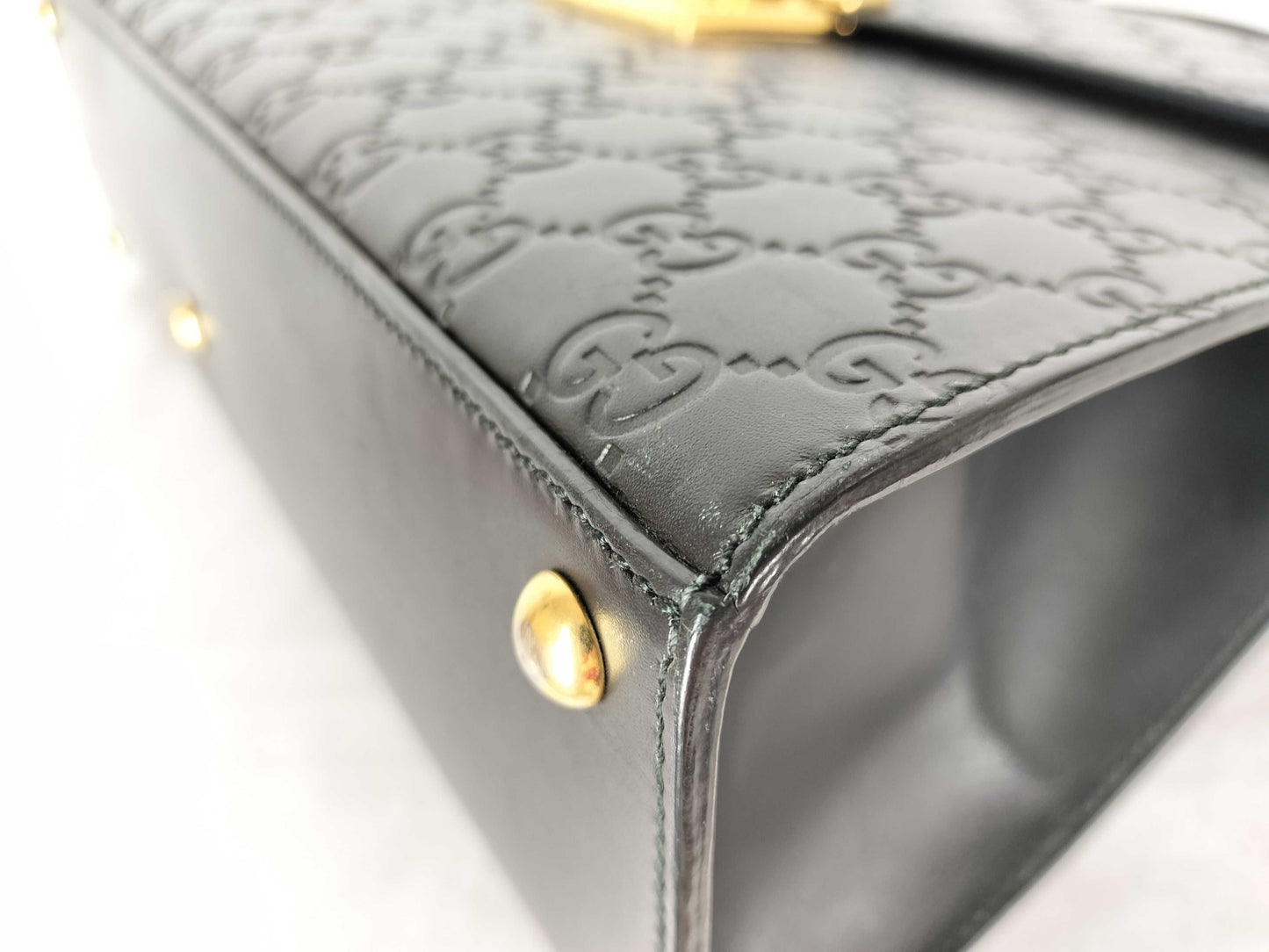 GUCCI Guccissima Ladylock 2-Way Handbag