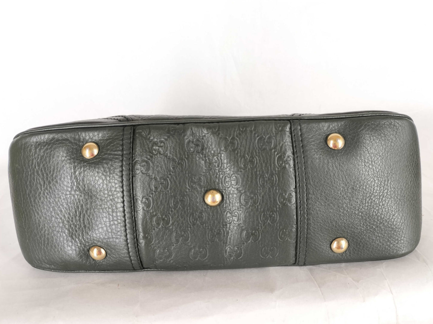 GUCCI Guccissima Horsebit Shima Handbag