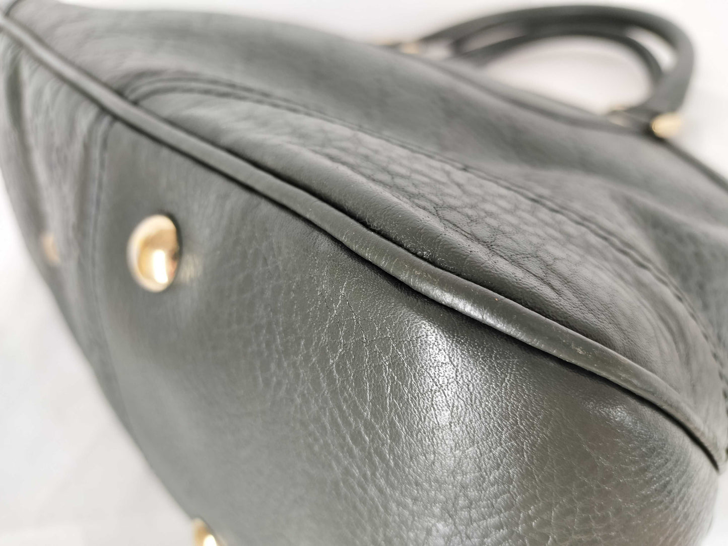 GUCCI Guccissima Horsebit Shima Handbag