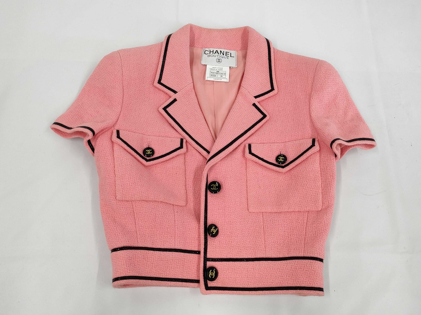 CHANEL 1995 CHANEL Crop Jacket Size 36 Jacket