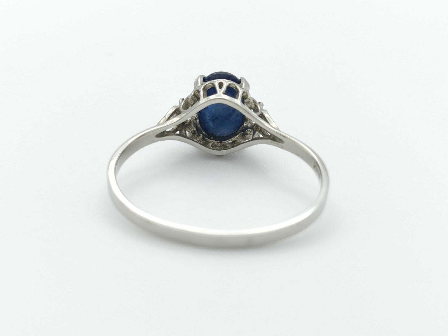 Colored Diamond Pt900 2.8g Ring
