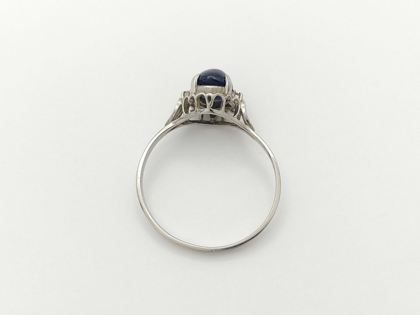 Colored Diamond Pt900 2.8g Ring