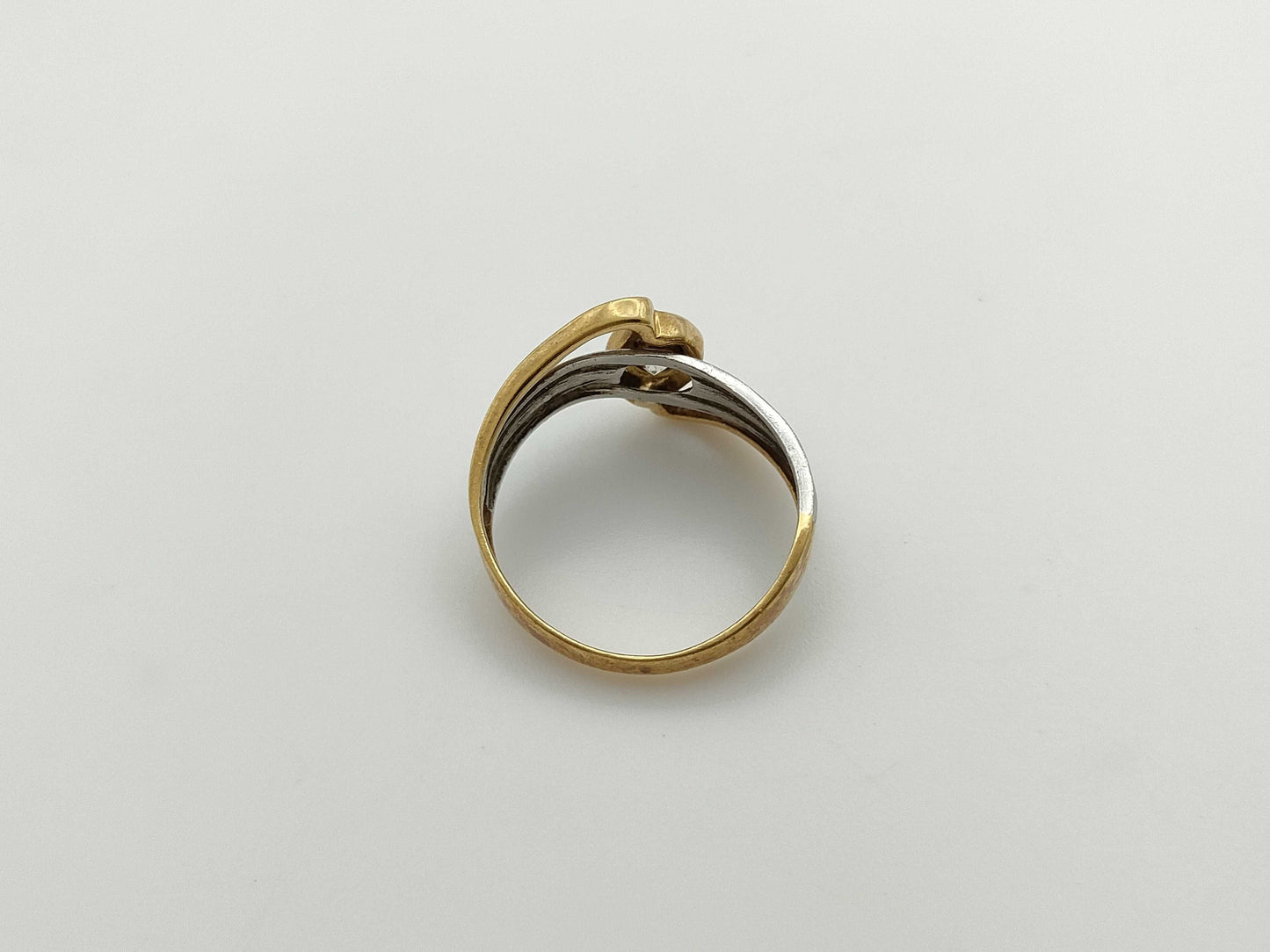 D0.23ct K18/Pt900 2.7g Ring