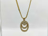 D1.00ct K18 11.1g Necklace