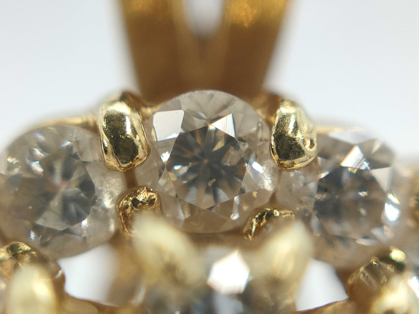 D1.00ct K18 11.1g Necklace