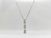 D0.50ct Pt900/850 3.5g Necklace