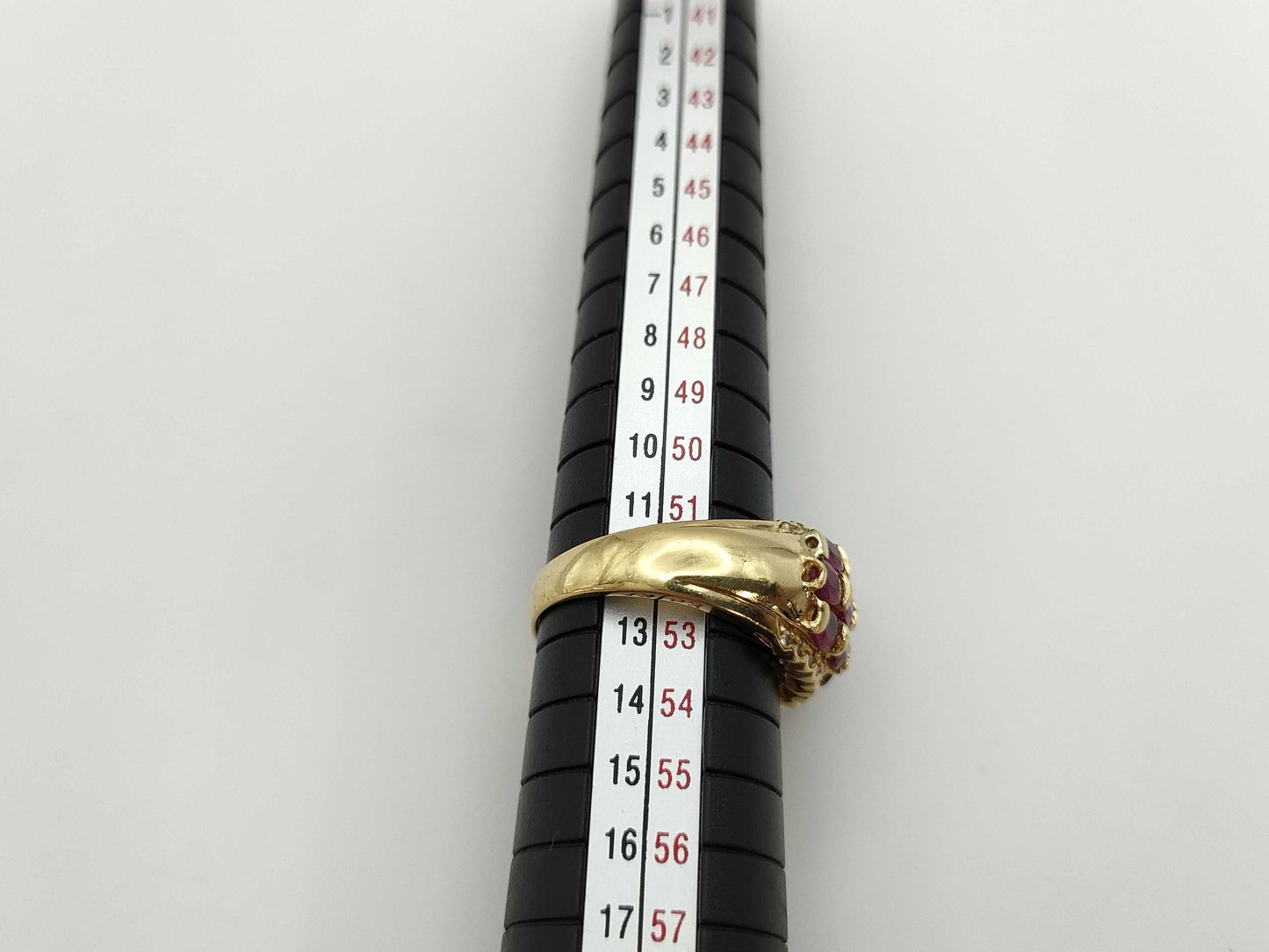 R2.24ct D0.08ct K18 5.4g Ring