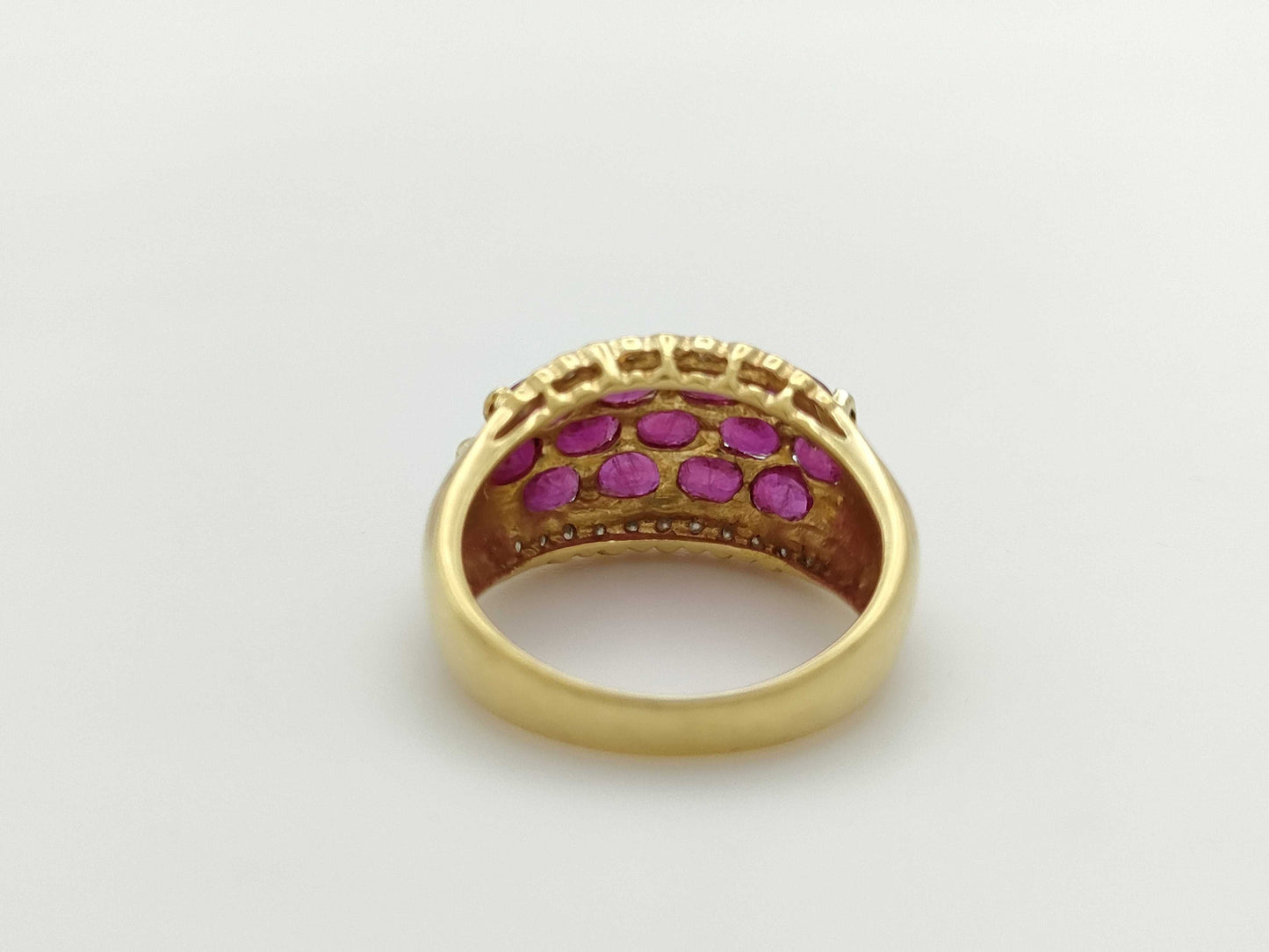 R2.24ct D0.08ct K18 5.4g Ring