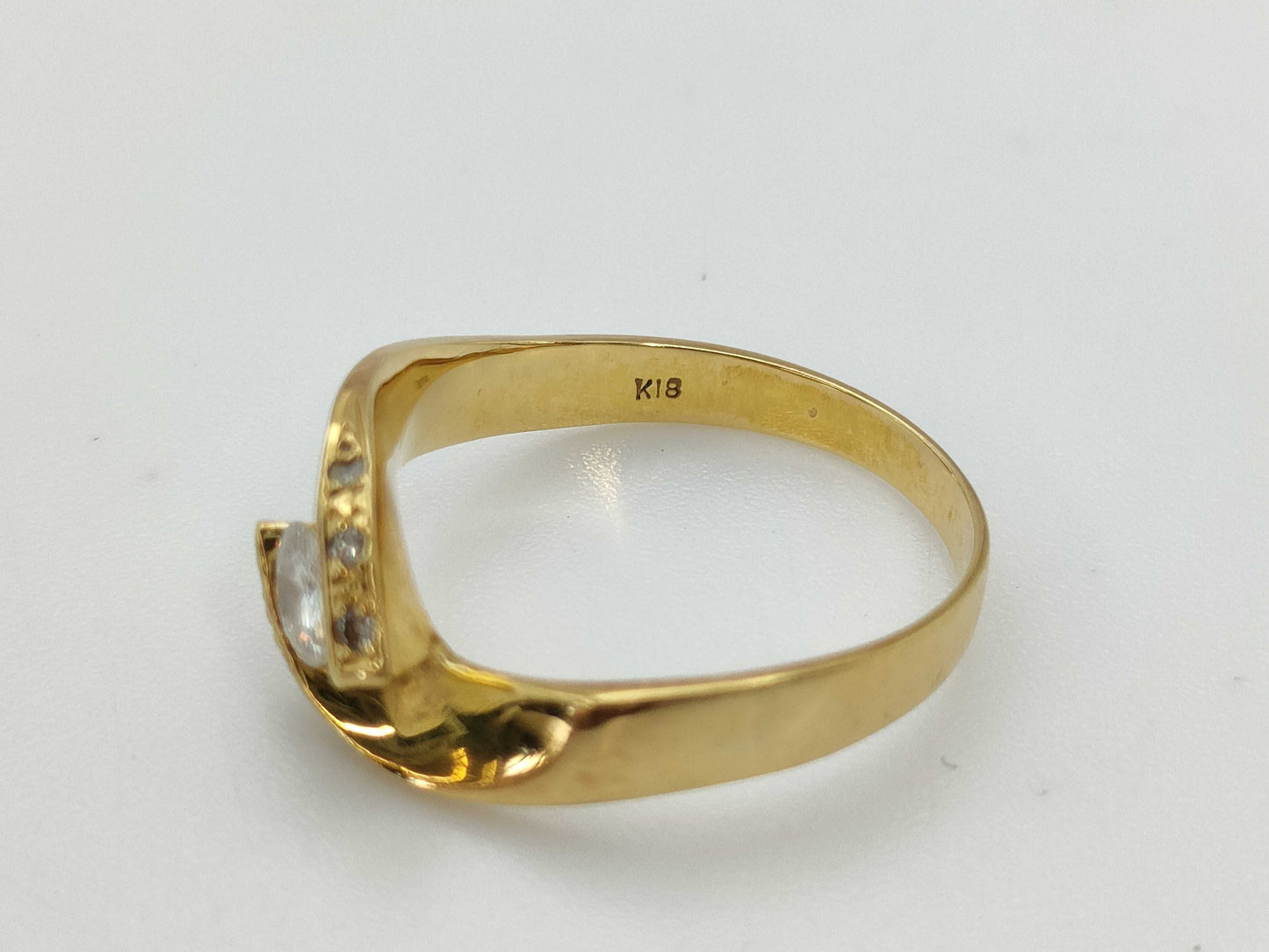 D0.20ct K18 2.5g Ring