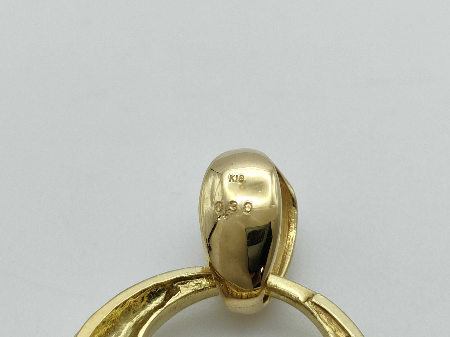 D0.30ct K18 7.6g Pendant Top