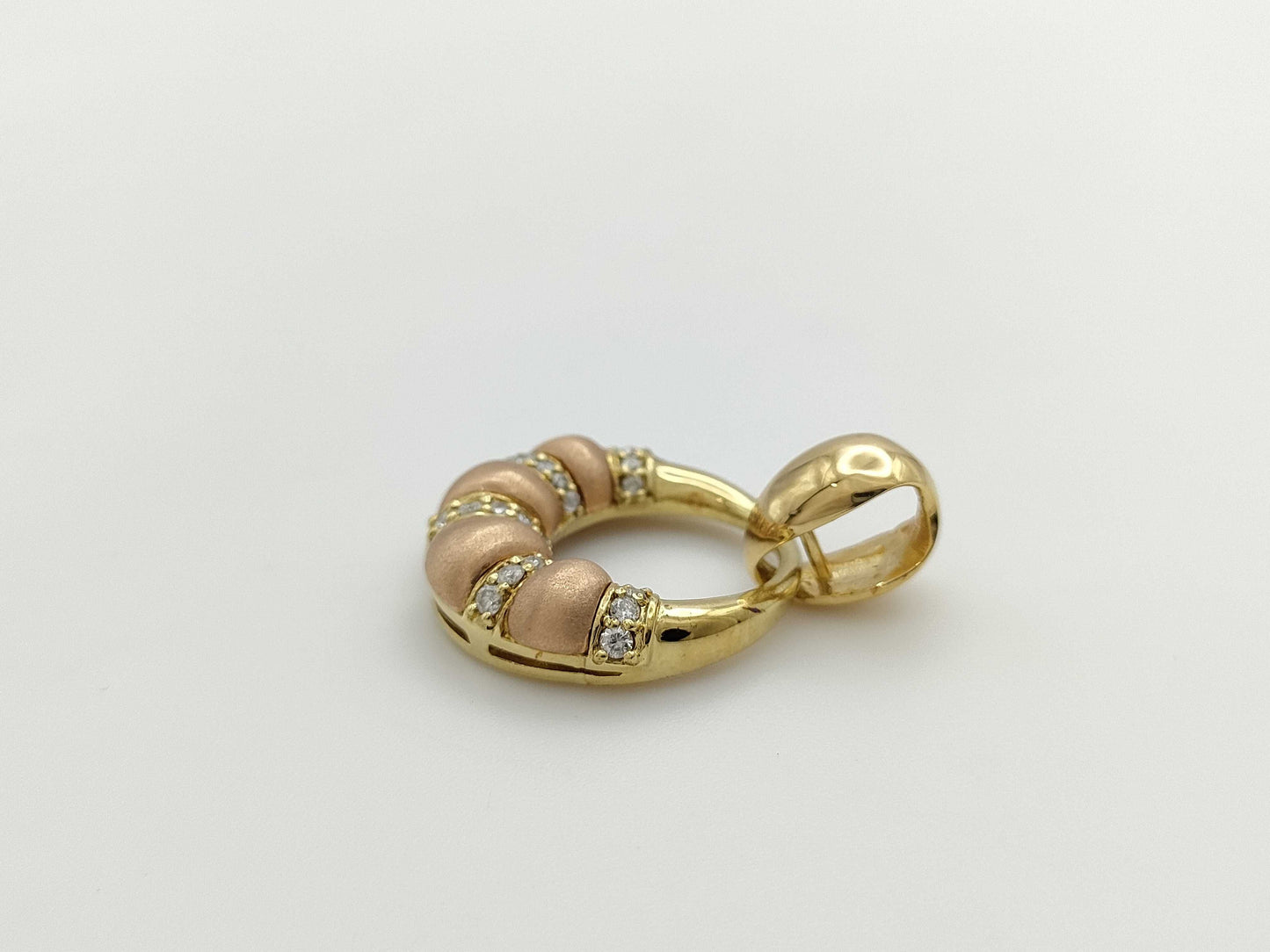 D0.30ct K18 7.6g Pendant Top