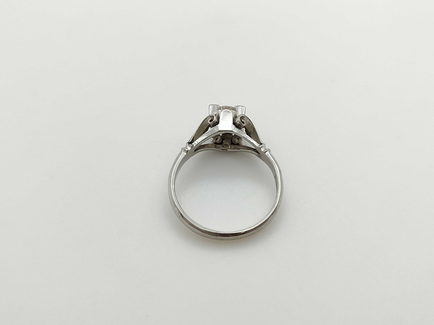 D0.20ct Pt900 3.8g Ring