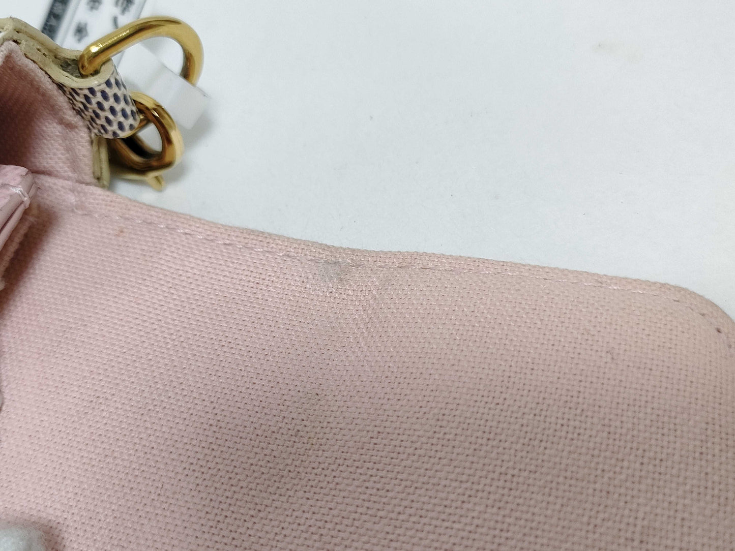 LOUIS VUITTON RFID Unverifiable Damier Azur LOUIS VUITTON Felicie Shoulder Bag
