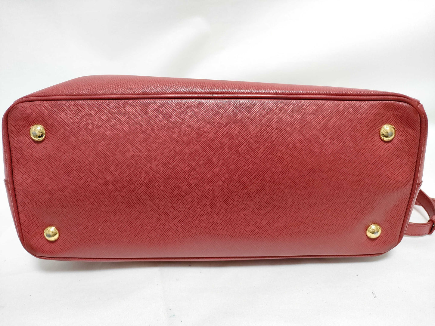 PRADA PRADA Tote Red Tote Bag