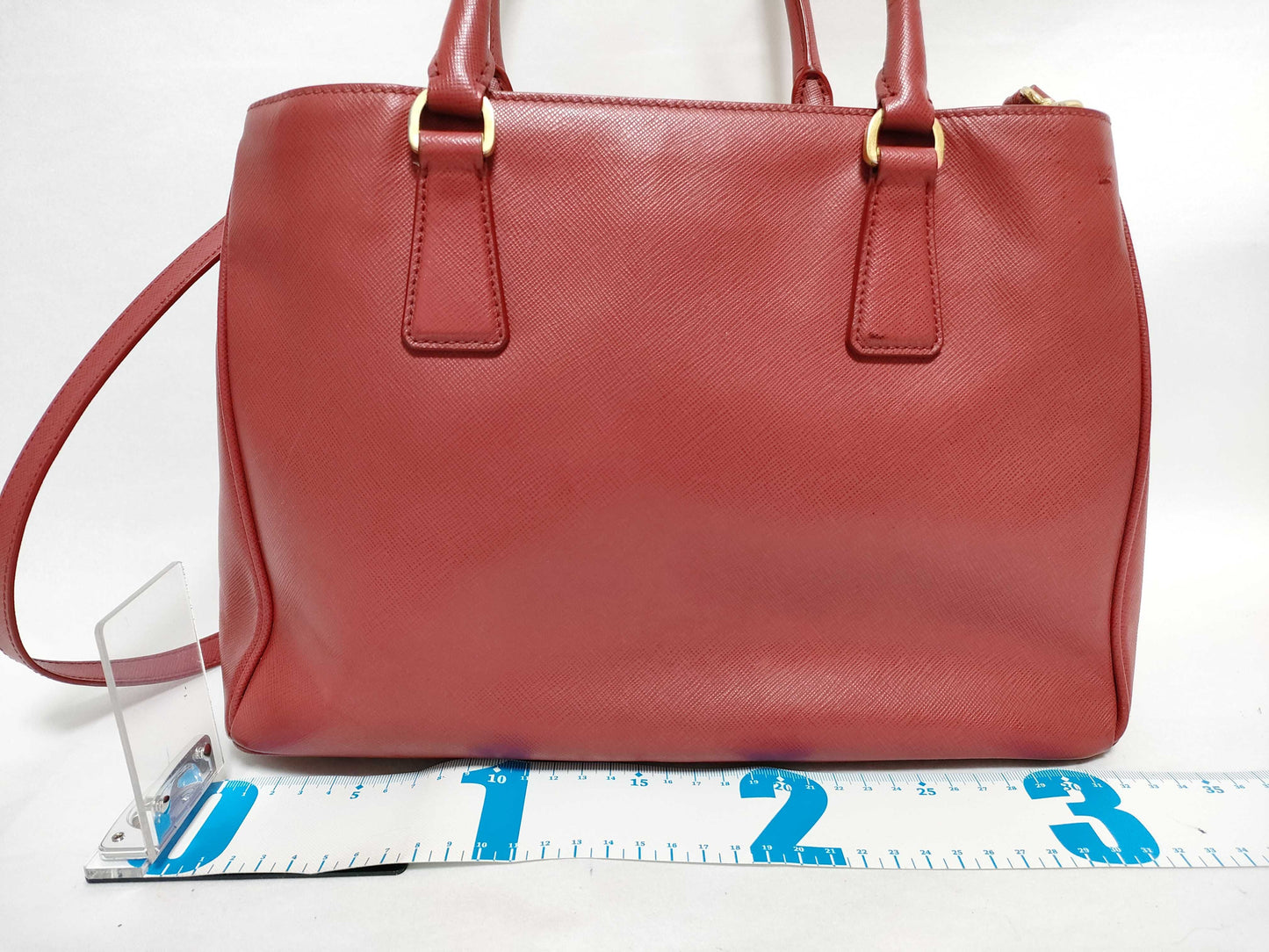 PRADA PRADA Tote Red Tote Bag