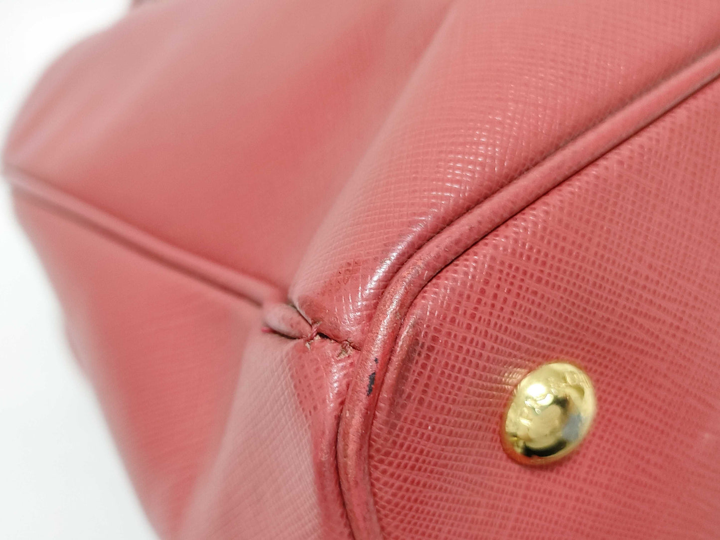 PRADA PRADA Tote Red Tote Bag