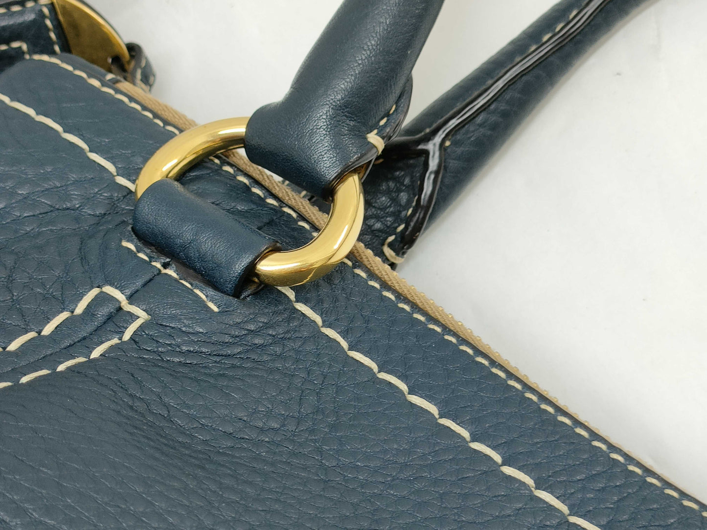 PRADA PRADA Tote Dark blue handbag