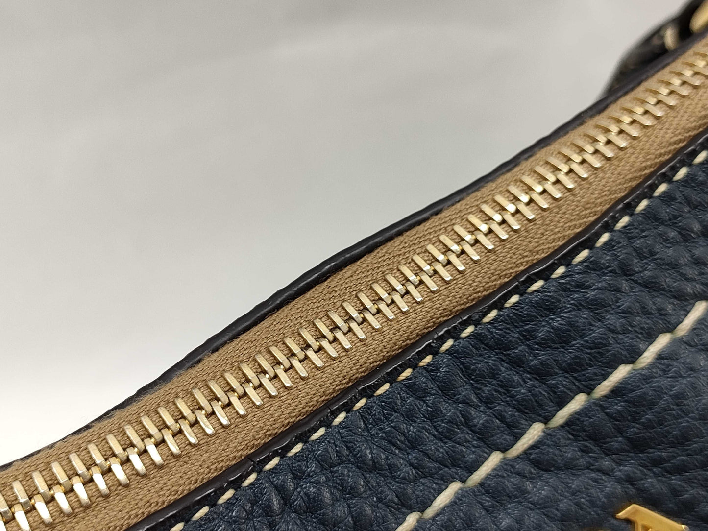 PRADA PRADA Tote Dark blue handbag