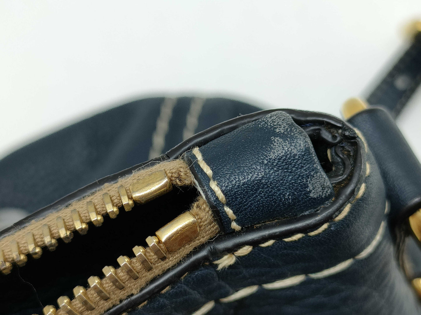 PRADA PRADA Tote Dark blue handbag