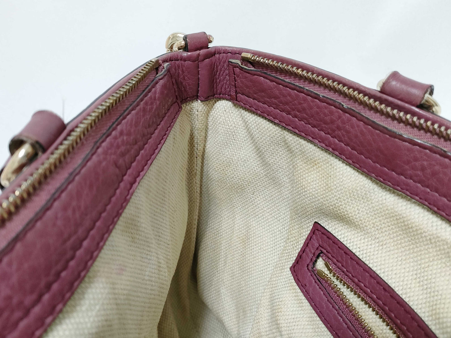 GUCCI Soho GUCCI Tote Purple Handbag