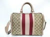 GUCCI GG Canvas GUCCI Boston Pink Handbag