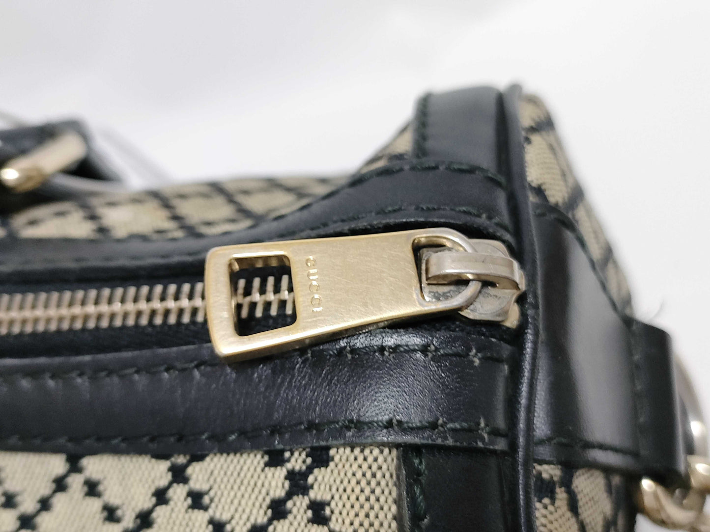 GUCCI GUCCI Boston Black Handbag