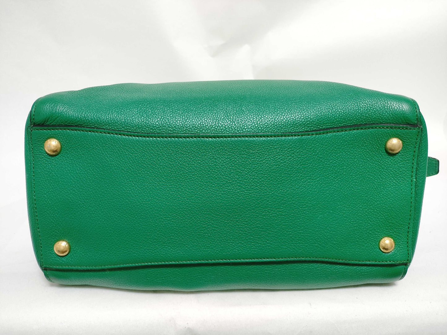 PRADA PRADA Tote Green Tote Bag